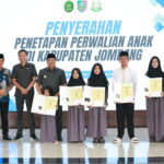 Penyerahan Penetapan Perwalian Anak di Kabupaten Jombang